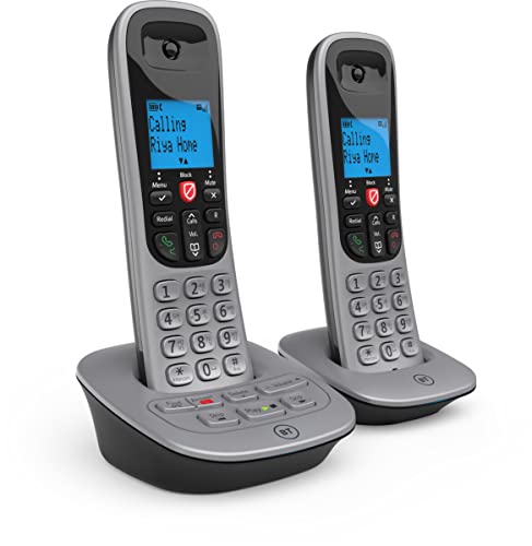 BT 7660 Cordless Landline House Phone, Nuisance Call Blocker, Call Block Button, Answer Machine, Twin Handset Pack - Image 2