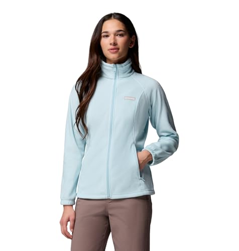 Columbia Women's Benton Springs Full Zip Fleece Jacket, Marine Light,