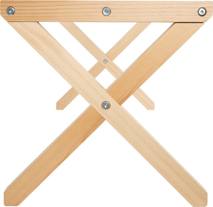 small foot Cavaletti Hindernis-Set für Kinder aus Holz, Spring-Hürden für den Garten, für Pferde-Fans ab 3 Jahren, 12397, Blau, Gelb
