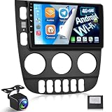 [4+64G] for Mercedes Benz W163 ML320 ML350 ML500 ML400 1997-2005 Upgrade Radio, 9 inch IPS Touchscreen Android Stereo - Wireless Carplay and Android Auto, Custom Homepage, WiFi, DSP/EQ + Backup Camera
