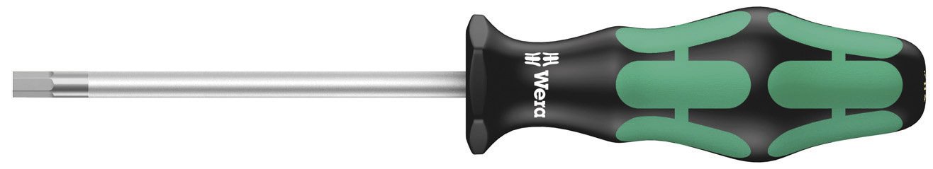 Wera 354 023120 Hexagon Driver, 0.2 x 3.1 inches (5.0 x 80 mm)