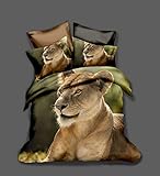 comprar funda nordica animales Detalles de tamaño: 90 Cama individual: 1 funda de edredón 155 x 220 cm + 1 funda de almohada 50 x 75 cm, cama 105: 1 funda de edredón 200 x 200 cm + 2 fundas de almohada 50 x 75 cm, cama king-size 135/150: 1 edredón funda de 220 x 240 cm + 2 fundas de almohada de 50 x 75 cm (sin relleno).