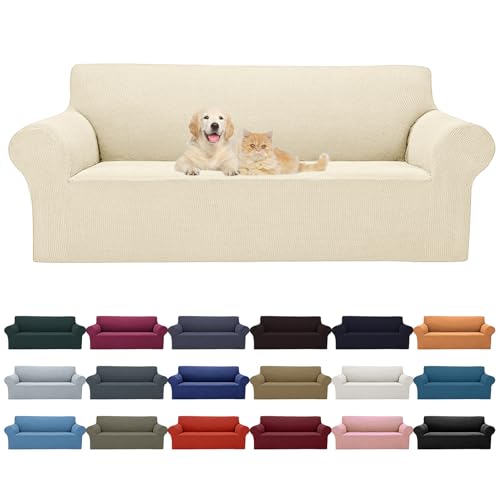 Cupuamon 2026 Sofa Slipcover with Elastic Jacquard Fabric