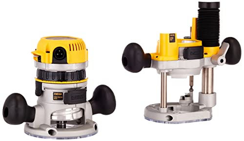 DEWALT Router, Fixed/Plunge Base Combo Kit, 11-Amp, 1-3/4 HP, (DW616PK) by DEWALT - Image 2