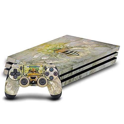 Autocollant console PS4 Pro et manette pour éviter les rayures avec l'art de Stephanie Law