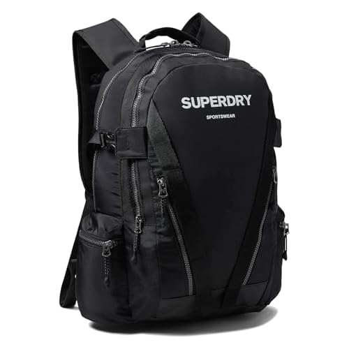 Superdry Code Montana Tarp Black/Optic One Size