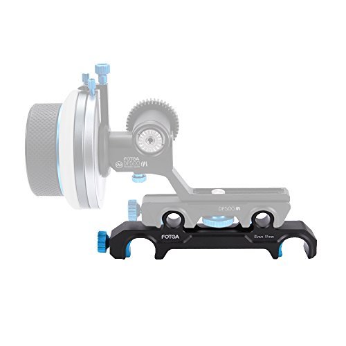 Image of Fotga DP500 III 15mm to 19mm Quick Release Rail Rod Clamp for Follow Focus Sony A7 A7R A7Rs II III A9 A6000 A6300 A6500 Panasonic GH3 GH4 GH5 GH5s Canon EOS 6D 7D 5D Mark II III Nikon D850 Dslr Camera