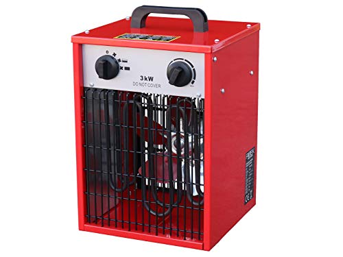 Preisvergleich Produktbild Rotek Elektrischer Heizlüfter mit 3 kW Heizleistung (230V), HF-03-230