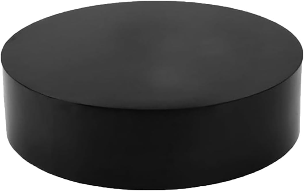 Round Display Pedestal Stand for Bridal Shop, Black Cylinder Plinth Table, 40x30cm Event Decor, Ideal for Clothing Store & Wedding Props Showcase, Versatile Display Solution