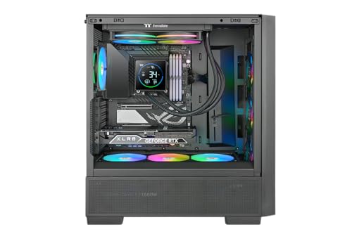 TH240 V3 ARGB | All in one water cooling | 3.95" segment LCD display | Rotatable pump head | Single frame fan | - vue 10