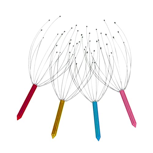 Healeved 12 Pçs Portátil Portátil Terapêutico Mancha De Cabelo Formigueiro Cabeça De Cor Polvo Massa