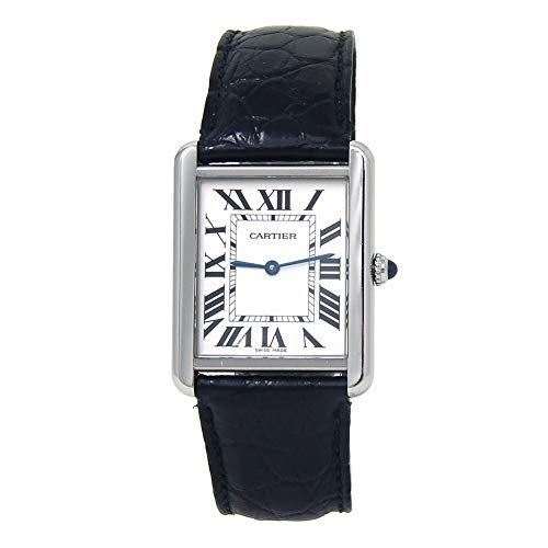 Cartier Tank Solo WSTA0028 - Reloj analógico de cuarzo para mujer, certificado