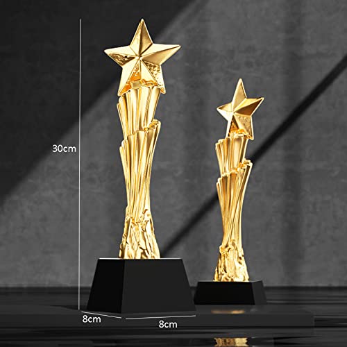 Troféu Gold Award para Trophy Awards, Troféu Personalizado, Base de Cristal, Prêmio/Troféu Personali