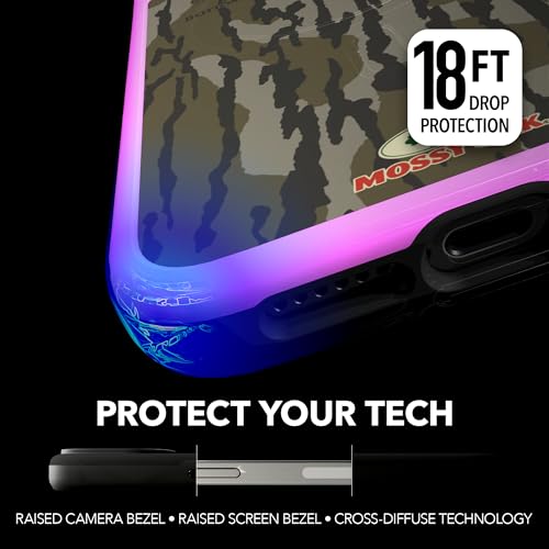 cellhelmet Magenta Pink Mossy Oak Bottomland Camo Phone Case for iPhone 15 MagSafe Compatible | Drop-Test 18FT | Shockproof, Durable Protection Fortitude Series by cellhelmet - Used condition - Image 3