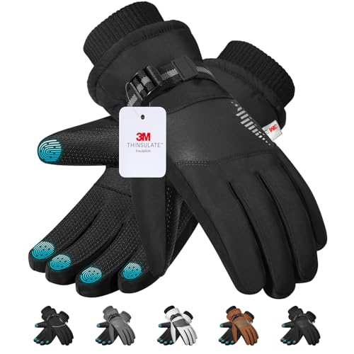 rivmount 3M Warm Winter Gloves, Cold Weather for Men Women,