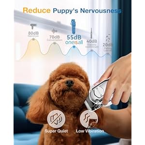 oneisall-Dog-Clippers-for-Grooming-for-Thick-Heavy-CoatsLow-Noise-Rechargeable-Cordless-Pet-Shaver-with-Stainless-Steel-BladeWaterproof-Dog-Shaver-for-Dogs-Pets-and-Animals-Stainless-Steel - Cucciolini Doodles   oneisall-Dog-Clippers-for-Grooming-for-Thick-Heavy-CoatsLow-Noise-Rechargeable-Cordless-Pet-Shaver-with-Stainless-Steel-BladeWaterproof-Dog-Shaver-for-Dogs-Pets-and-Animals-Stainless-Steel