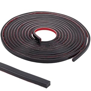 CRASPIRE Black 16.4Ft ing Wall Trim Strips Tile Edge Peel and Stick Self Adhesive Liner Corner Decor Self Adhesive Bendable PVC Imitation Gesso for Lines Window Frame Home Ceilings Decoration