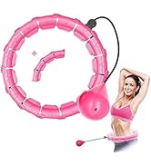 Cerceau Hula Hoop Adulte Maturenoyau En Acier Inoxydable Amoviblepoids Réglable,équipement De