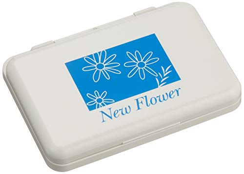 新朝日 スタンプ台 SACOS ニューフラワー 中形 NFS-2B 藍