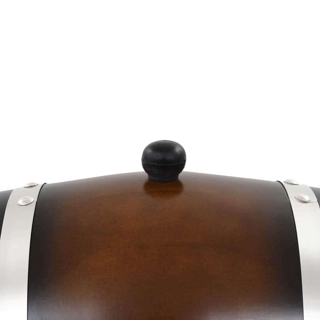 Home Tools - Barril de vino con grifo de madera de pino maciza, 6 L