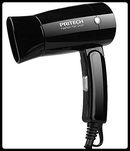 Haartrockner Reise-zusammenklappbar 1200 W Look iPhone schwarz