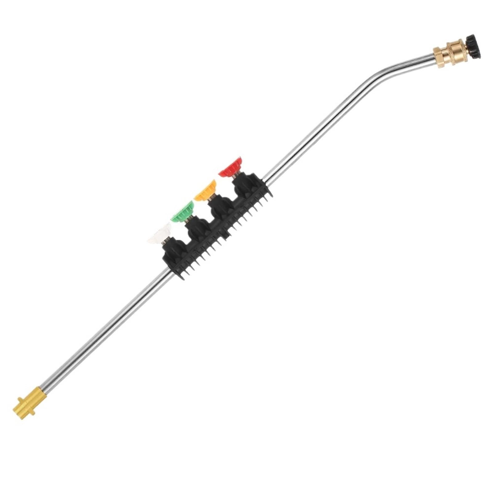 Pressure Washer Extension Wand Pressure Washer Wand Extension with Adapter Car Jet Lance Nozzle 5 Spray(ColorA)