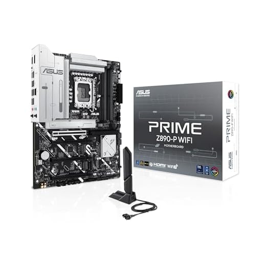 ASUS PRIME Z890-P WIFI - Placa-mãe ATX, Intel Z890, LGA1700, DDR5, 192GB, 17 Portas USB, Wi-Fi