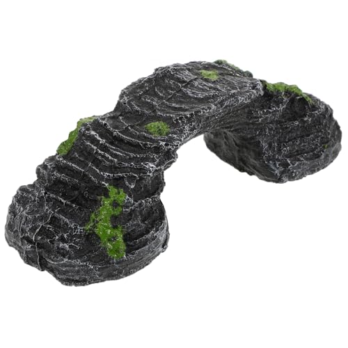 BESPORTBLE Turtle Climbing Platform Sturdy Resin Basking Ramp for Aquatic Turtles Tortoise Habitat Decor