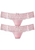 Lieferantennr:ST525 VIVANCE String Tanga Nola, rose, 44-46