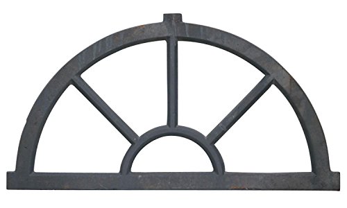 Stallfenster Fenster Scheunenfenster Eisen grau 63cm Antik-Stil Eisenfenster