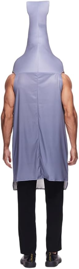 EraSpooky Vodka Bottle and Lime Couple's Tunic Costume Funny Halloween Adult Food Party Outfits - Image 6