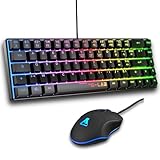 [Pack gaming multi-compatibilité] Le Combo Hydro est un pack gaming 2 en 1 combinant un clavier semi-mécanique et une souris ultra-réactive. Idéal pour les joueurs recherchant une solution complète et efficace, ce pack clavier souris gamer est compatible sur PC/PS4/PS5.
