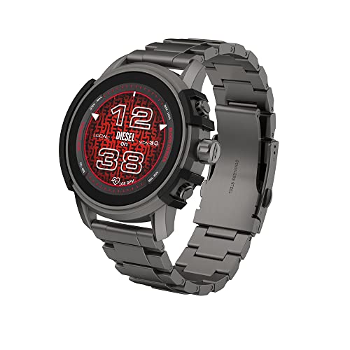 Diesel Griffed Gunmetal Smartwatch DZT2042 - Image 2