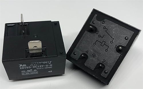 Relais 4 broches XRT93-DC12V-SH idéal pour la rénovation électrique automobile 30A