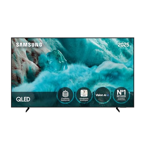 Samsung Tv 85 Pulgadas Qled Q7f 4k Smart Tv Con Vision Ai, 100 Volumen De Color Quantum Dot Y Más De 500 Canales Tv Plus Samsung Tv 85 Pulgadas Qled Q7f 4k Smart Tv Con Vision Ai, 100 Volumen De Color Quantum Dot Y Más De 500 Canales Tv Plus