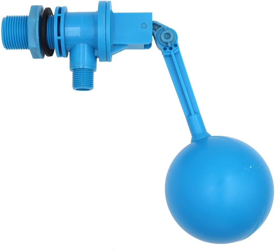 1 Inch Plastic Float Ball Valve Shut Off Automatic Feed Fill, for Fish Tank Aquarium Water Humidifier Valves