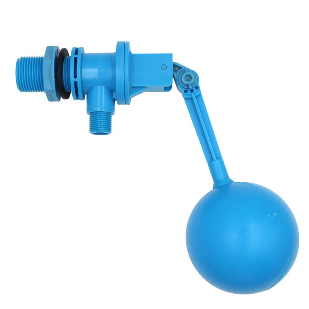 Ceteor One Color Float Valve, 1 Inch Plastic Float Ball Valve Shut Off Automatic Feed Fill, For Fish Tank Aquarium Water Humidifier Valves