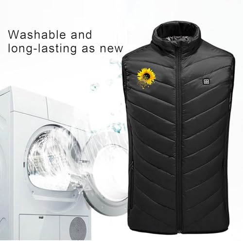 Heated Vest for Men Women with 9 Heating Zones (Battery Pack Not Included) - image 5
