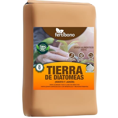 FERTIBONO Tierras Diatomeas 8kg para Control de Insectos