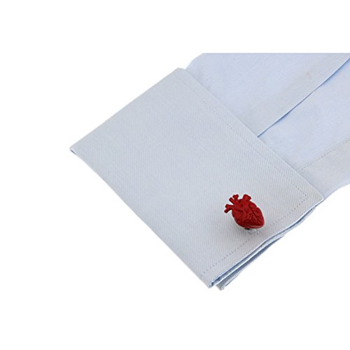 Anatomical Human Heart Cufflinks Anatomy Medical Steampunk Doctor Nurse #TOP3