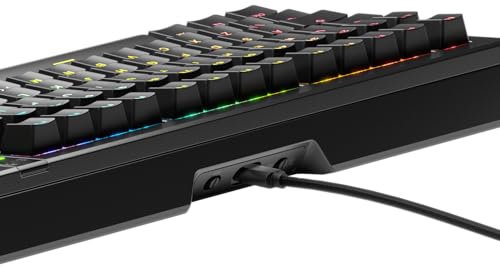 GLORIOUS Gaming GMMK 3 PRO: Custom Mechanical Keyboard, TKL 75%, Modular Aluminum Body & Gasket System, Hotswappable MX Switches, Sound Dampening Foam, Custom Keycaps, British QWERTY - Black - Image 8