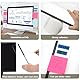 KAIYAYA 2 Stück Computer Monitor Memo Board Computer Nachrichtentafel Transparent Acryl Message Board, Kreative Computer-Haftnotizenhalter für Büro, Zuhause, Desktop Organizer (28 x 7,7 cm)