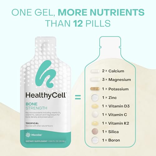 HealthyCell Bone Strength Liquid Gels