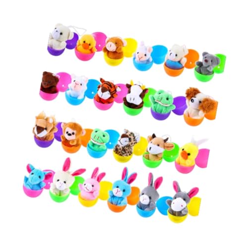 Qianly 24 Huevos de Pascua Coloridos para Rellenar Cestas de Pascua para Adolescentes Y Adultos.