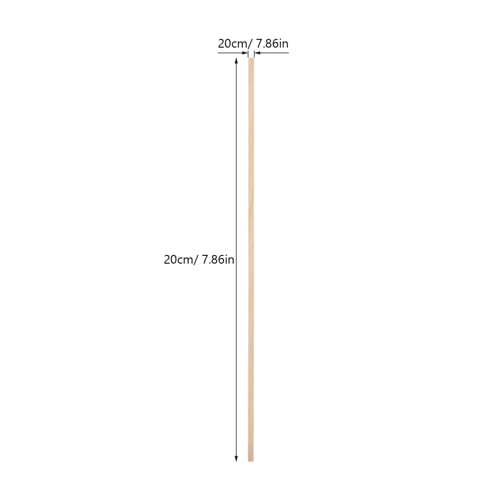 Anneome Oxygen Combustion Wood Sticks Kit 50pcs Lab Rods for Teaching Experimentation