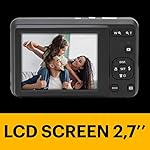 KODAK PIXPRO FZ55-RD 16MP Digital Camera 5X Optical Zoom 28mm Wide Angle 1080P Full HD Video 2.7" LCD Vlogging Camera (Red) Packaging May Vary - Image 4