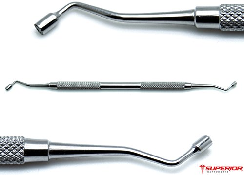 Dental Amalgam Filling Serrated Plugger 720-1, 721-2, 722-3, 723-4 Double Ended 1.2Mm/1.5Mm, 1.9Mm/2.2Mm, 2.4Mm/2.7Mm, 2.8Mm/3.1Mm Restorative 4 Pieces Instruments #TOP7