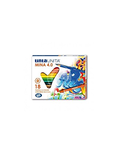 Ottima idea regalo Pool Over - Tintauni 040700.01 Pastelli Tinta Unita da 18 Mina, 4 mm