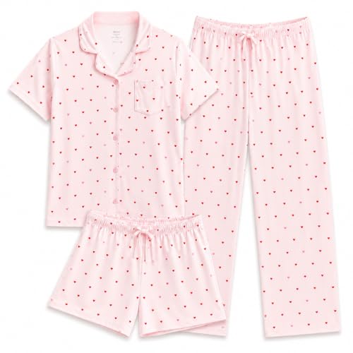 US Angels Girls Ultra Soft Pajama Set (Size 7-16)