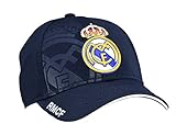 Ideal für den Sport: Eine Fußballmütze von ausgezeichneter Qualität mit Logo, Farbe und Design 100 % Real Madrid, um Ihre Lieblingsmannschaft im Stadion und im Alltag zu zeigen.